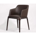 Grace wooden dining chair with arm